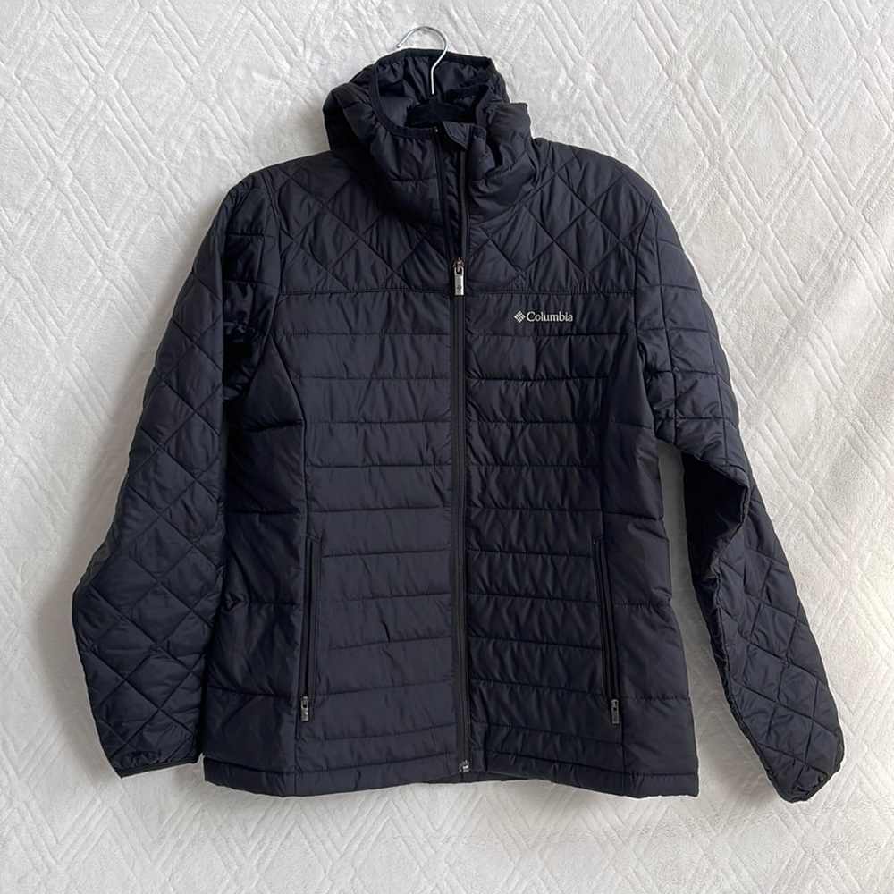 Womens Columbia Puffer Jacket With Hood